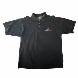 Vintage Churchill Downs Kentucky Derby Black Polo Men's Size XL 2005 Derby 131